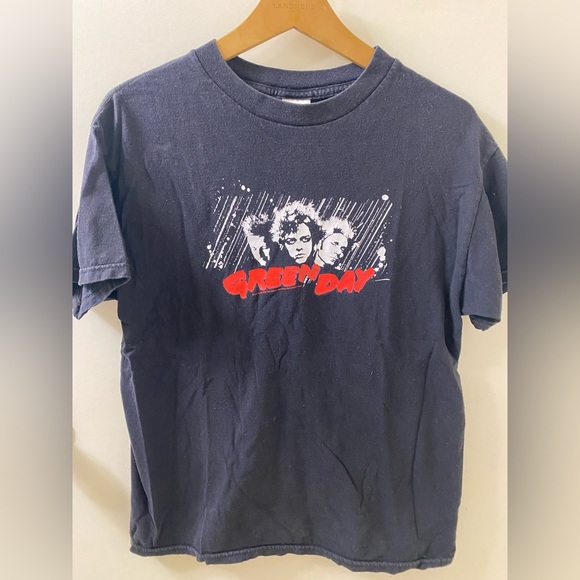 Green Day Tops - Green Day Graphic Tee - Black